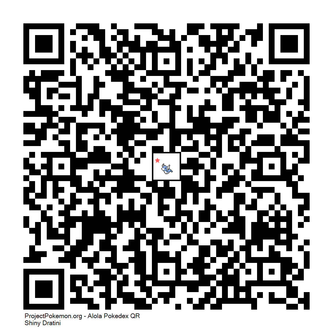Cdigo QR de Dratini variocolor